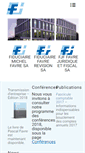 Mobile Screenshot of fiduciaire-favre.ch